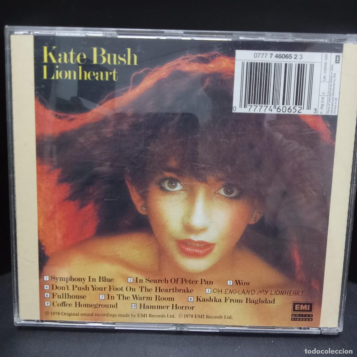 CDs de m&uacute;sica: KATE BUSH, LIONHEART. CD - Foto 2