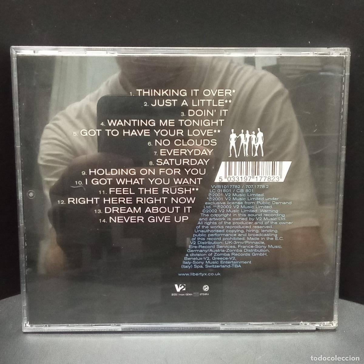 CDs de m&uacute;sica: LIBERTYX, THINKING IT OVER. CD - Foto 2
