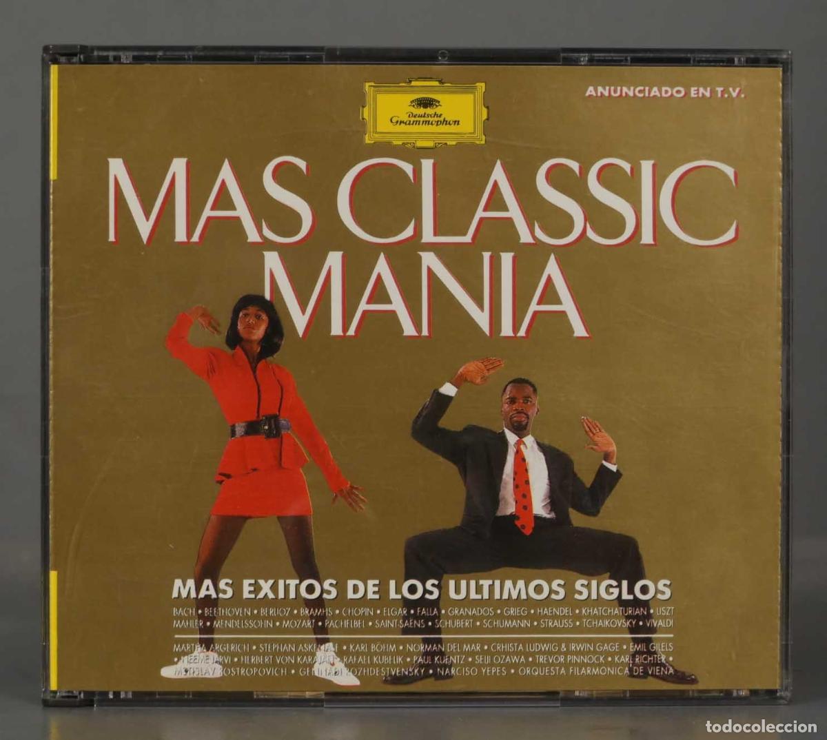 CDs de m&uacute;sica: 2 CD. MAS CLASSIC MANIA - Foto 1