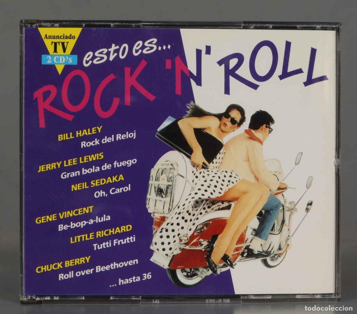 CDs de m&uacute;sica: 2 CD. ESTO ES ROCK &acute;N&acute; ROLL - Foto 1