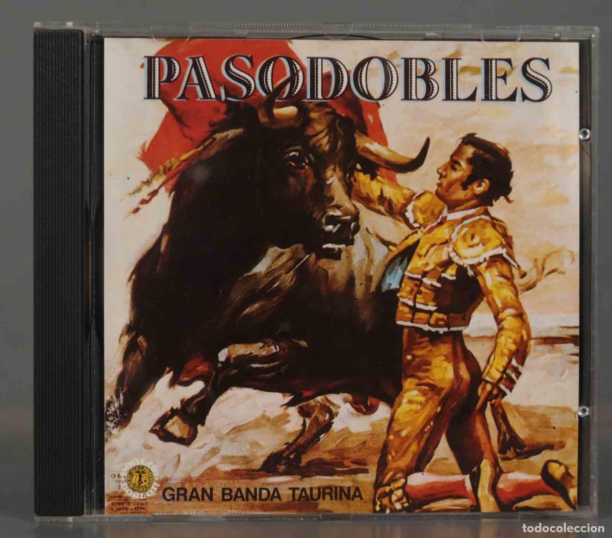 CDs de m&uacute;sica: CD. PASODOBLES. GRAN BANDA TAURINA - Foto 1