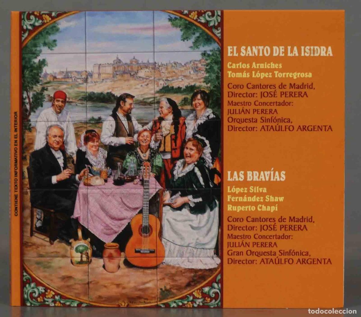 CDs de Musique: CD. ATAULFO ARGENTA: EL SANTO DE LA ISIDRA / LAS BRAVIAS