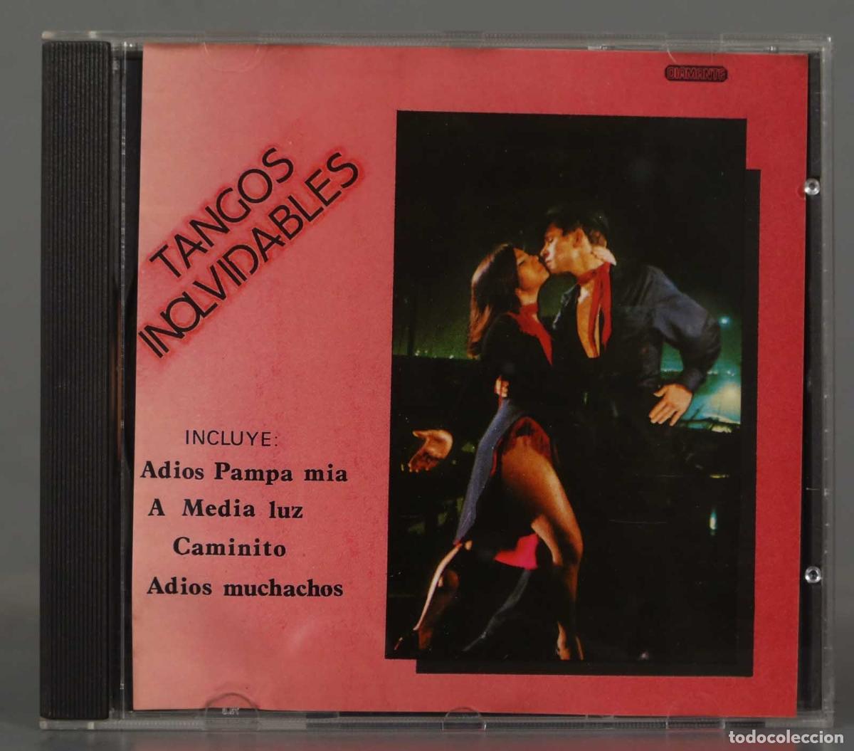 CDs de m&uacute;sica: CD. TANGOS INOLVIDABLES - Foto 1