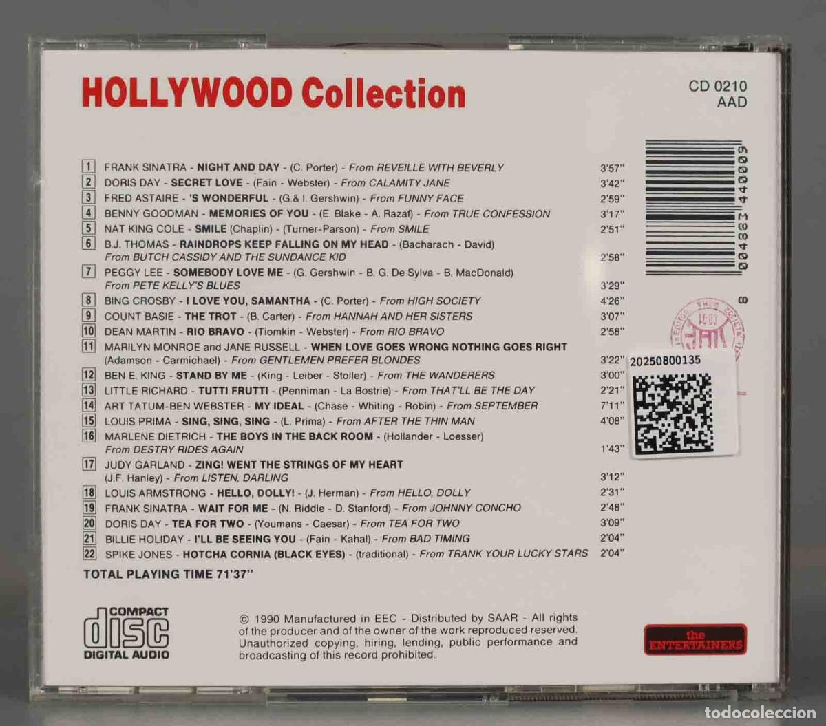 CDs de m&uacute;sica: CD. Various &ndash; Hollywood Collection - Foto 2