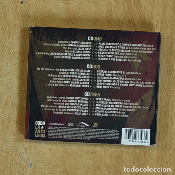 CDs de m&uacute;sica: VARIOS - CUBA LA ANTOLOGIA - CD - Foto 2