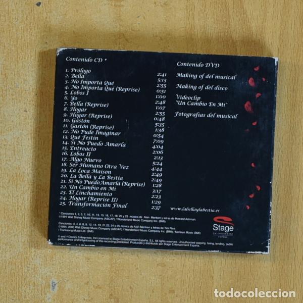 CDs de m&uacute;sica: VARIOS - LA BELLA Y LA BESTIA - CD - Foto 2