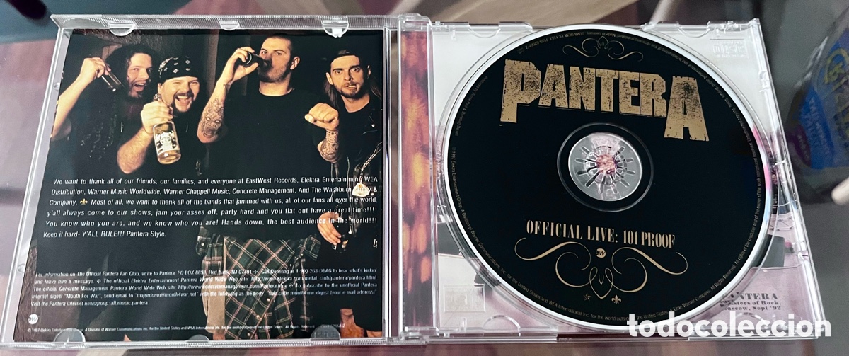 CDs de m&uacute;sica: PANTERA - OFICIAL LIVE 101 PROF - Foto 2
