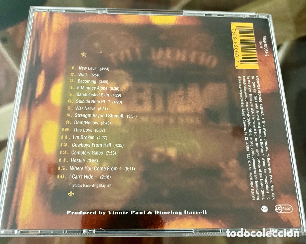 CDs de m&uacute;sica: PANTERA - OFICIAL LIVE 101 PROF - Foto 3