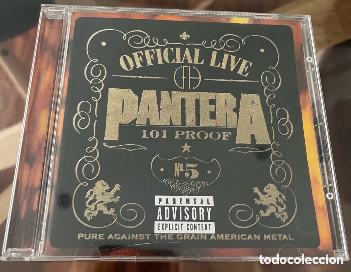 CDs de m&uacute;sica: PANTERA - OFICIAL LIVE 101 PROF - Foto 1