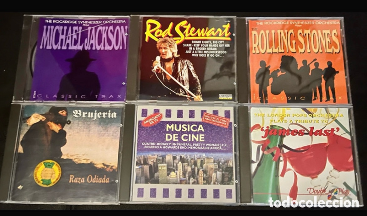 CDs de m&uacute;sica: CD&rsquo;s &ldquo;Michael Jackson, Rolling Stones, etc&rdquo; - Foto 1