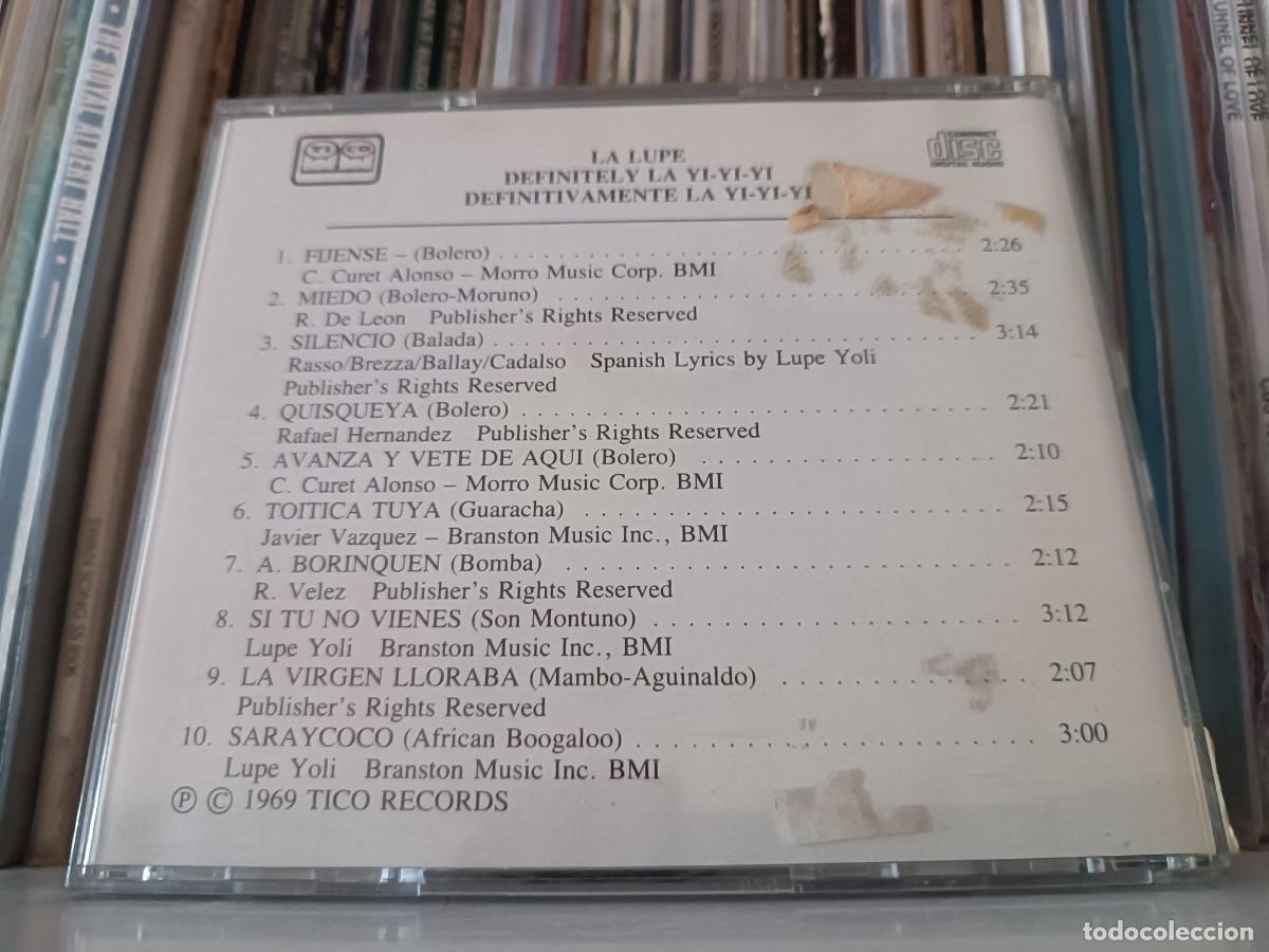 CDs de m&uacute;sica: La Lupe &lrm;&ndash; Definitely La Yi Yi Yi - cd - Foto 2