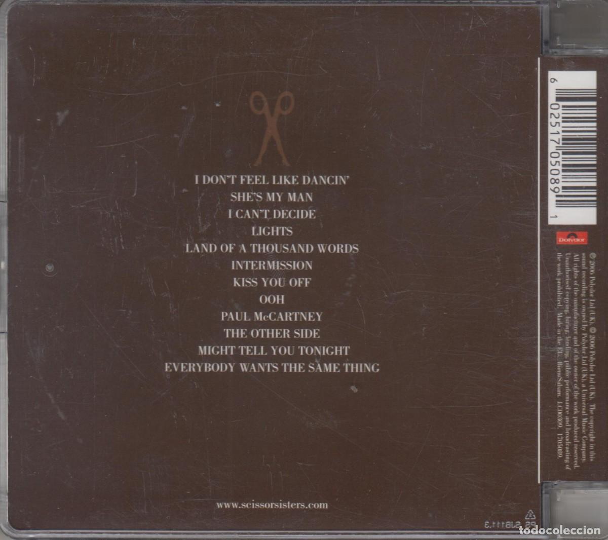 CDs de m&uacute;sica: Scissor Sisters cd Ta-Dah 2006 - Foto 2