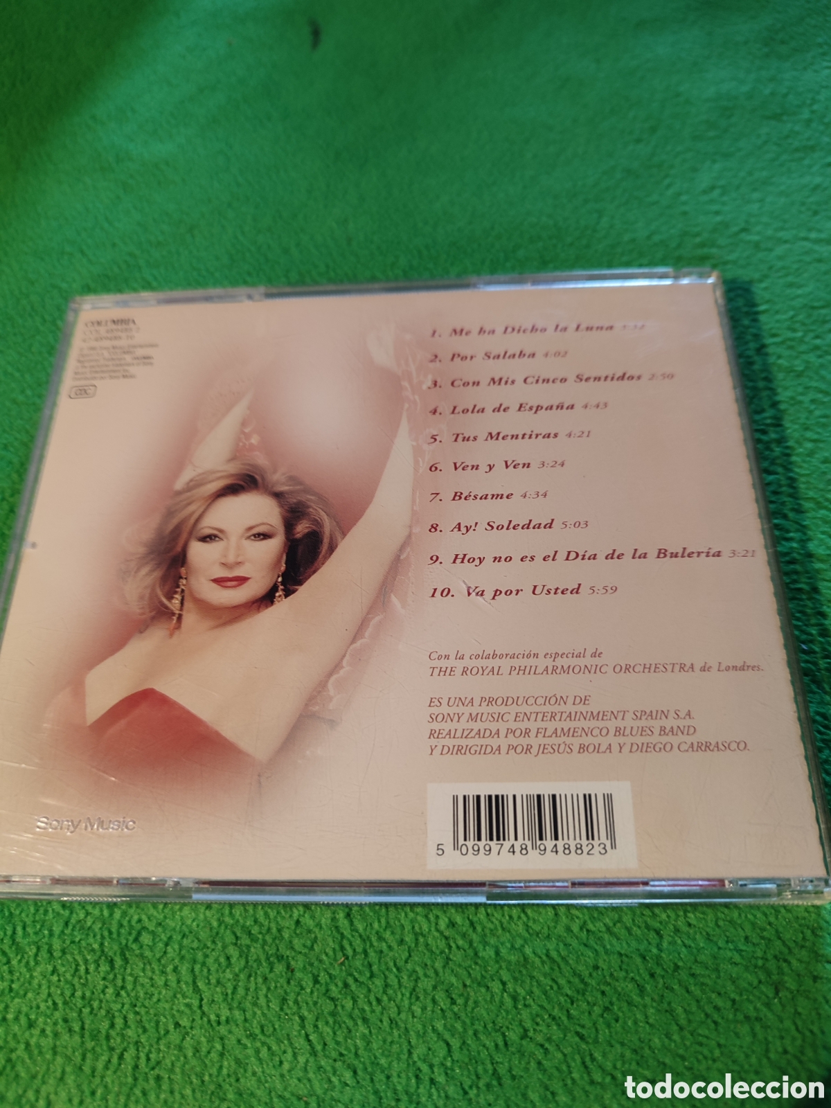 CDs de m&uacute;sica: Roc&iacute;o Jurado - Con mis cinco sentidos - Foto 3