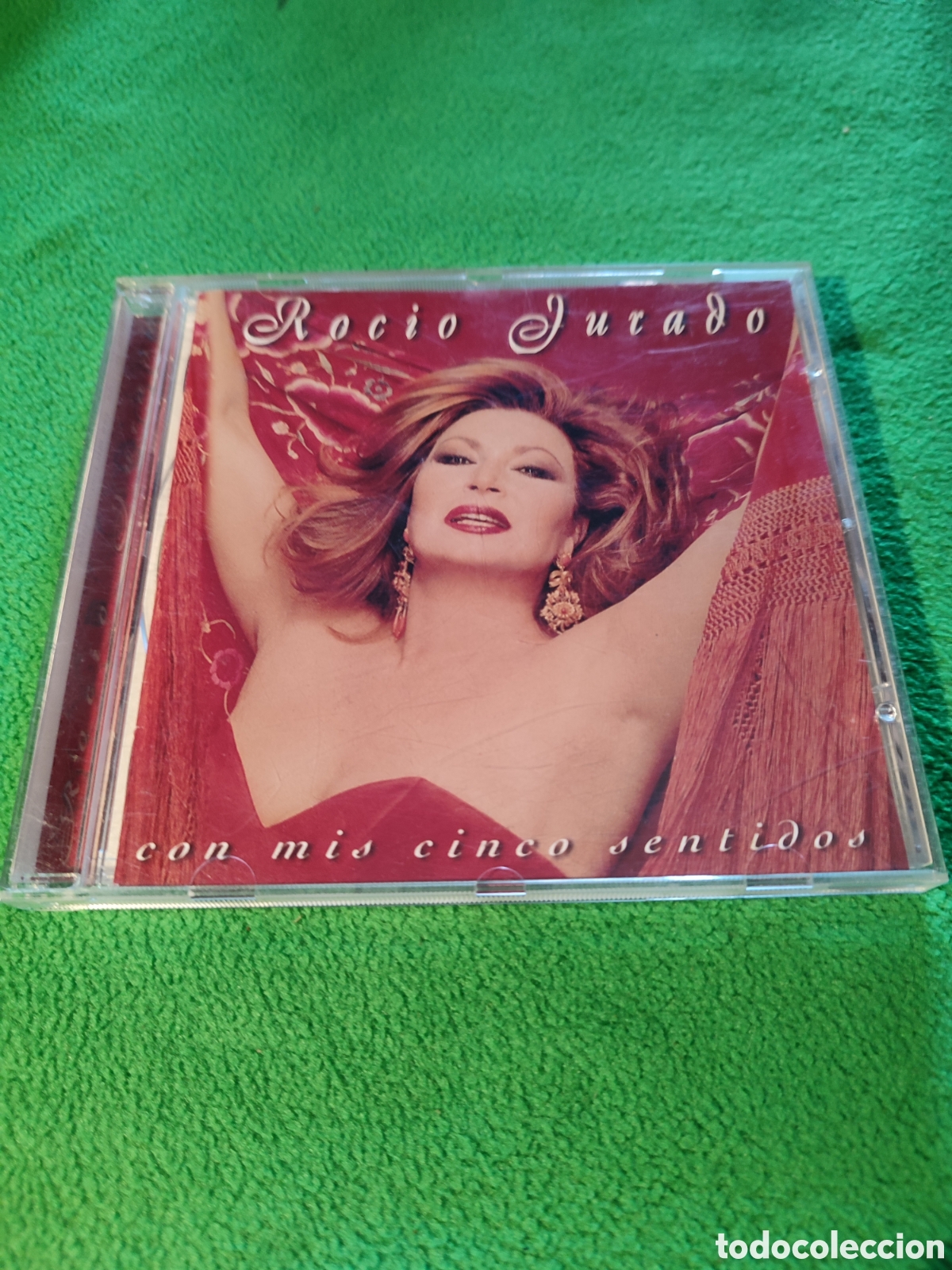 CDs de m&uacute;sica: Roc&iacute;o Jurado - Con mis cinco sentidos - Foto 1