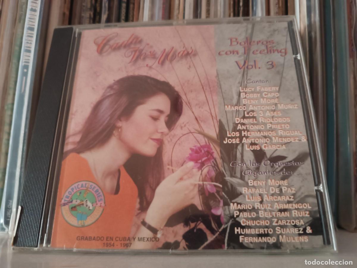CDs de m&uacute;sica: Cada Vez M&aacute;s (Boleros Con Feeling Vol. 3) - CD US 1994 - Foto 1