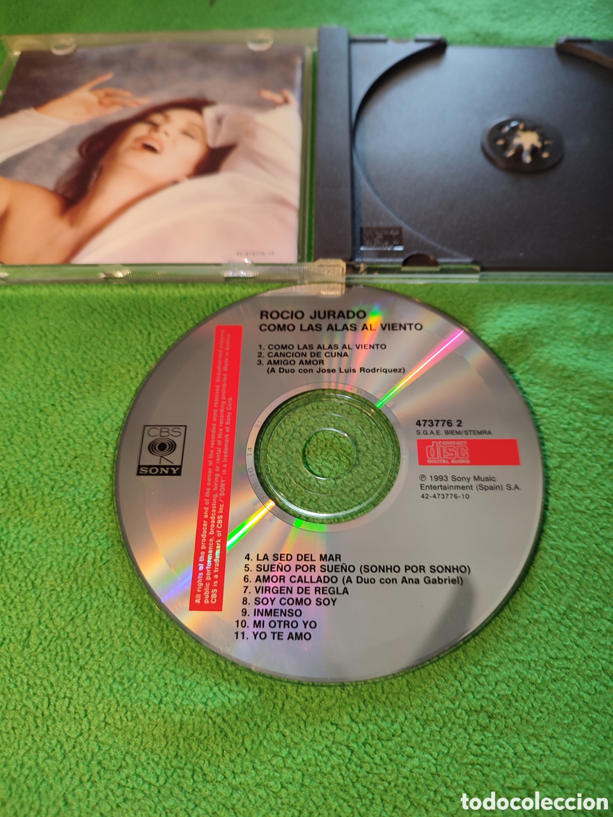 CDs de m&uacute;sica: Roc&iacute;o Jurado - Como las alas viento - Foto 2