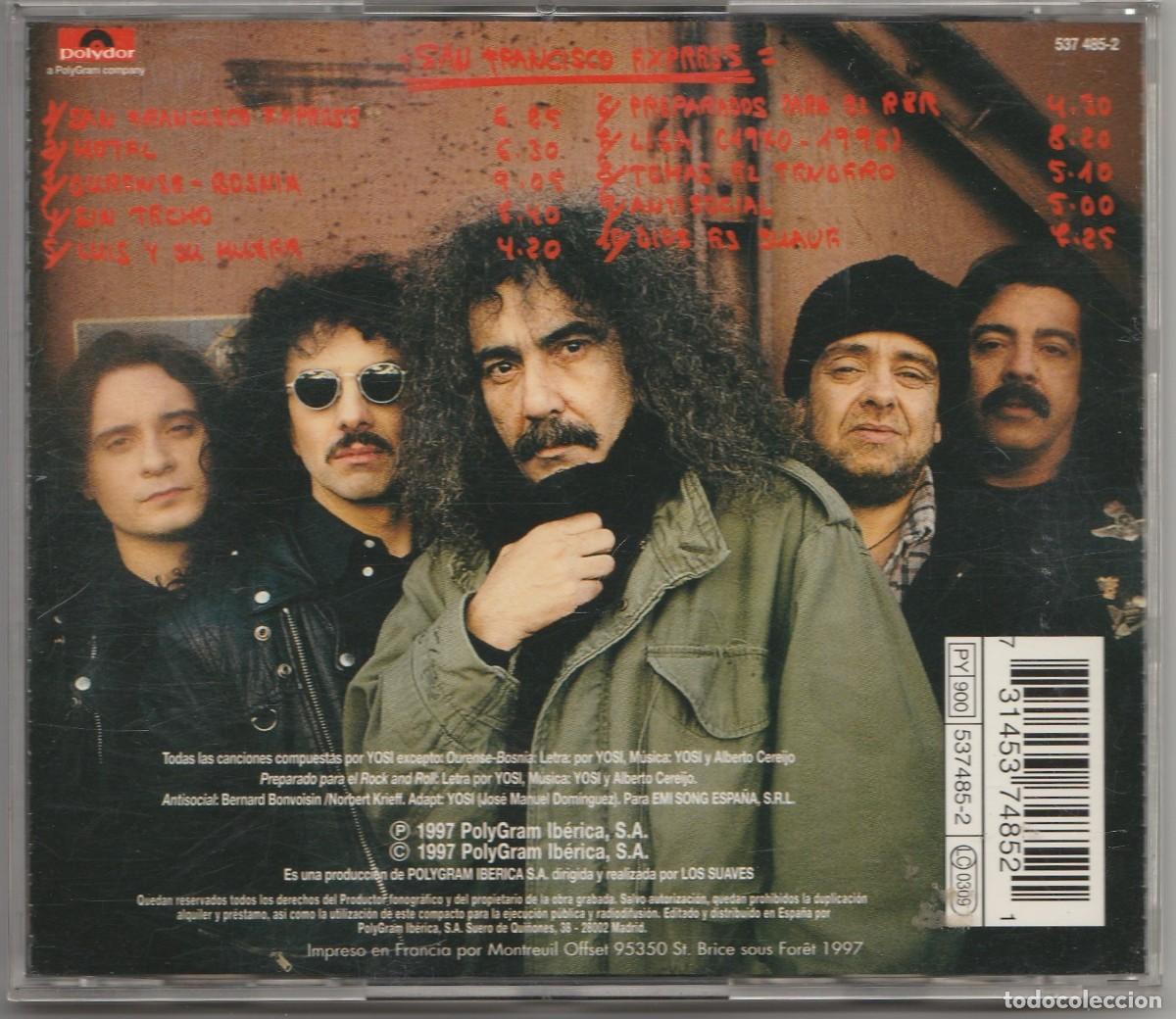 CDs de m&uacute;sica: CD LOS SUAVES - SAN FRANCISCO EXPRESS - Foto 2