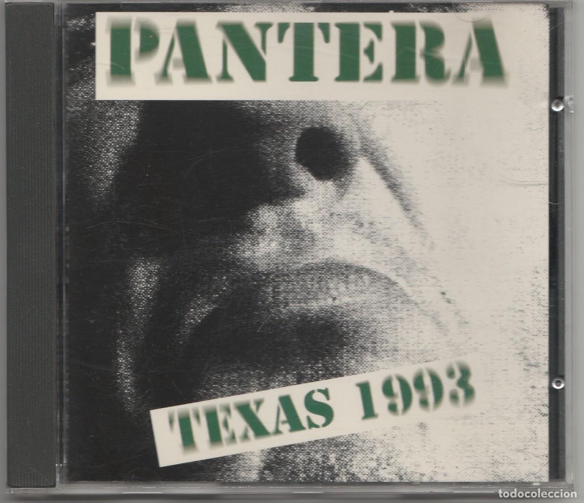 CDs de m&uacute;sica: CD PANTERA - TEXAS 1993 - CD NO OFICIAL - Foto 1