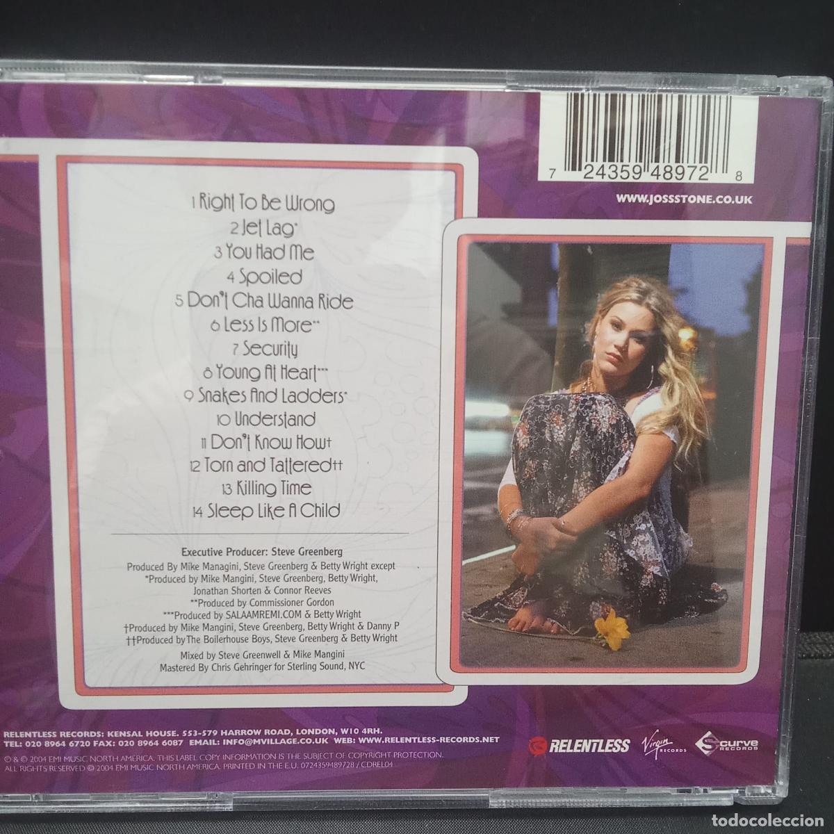 CDs de m&uacute;sica: JOSS STONE, MIND BODY & SOUL . CD - Foto 2