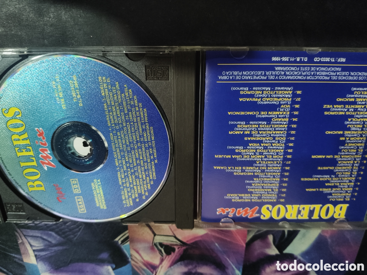CDs de m&uacute;sica: Boleros mix CD ----- 35 - Foto 3