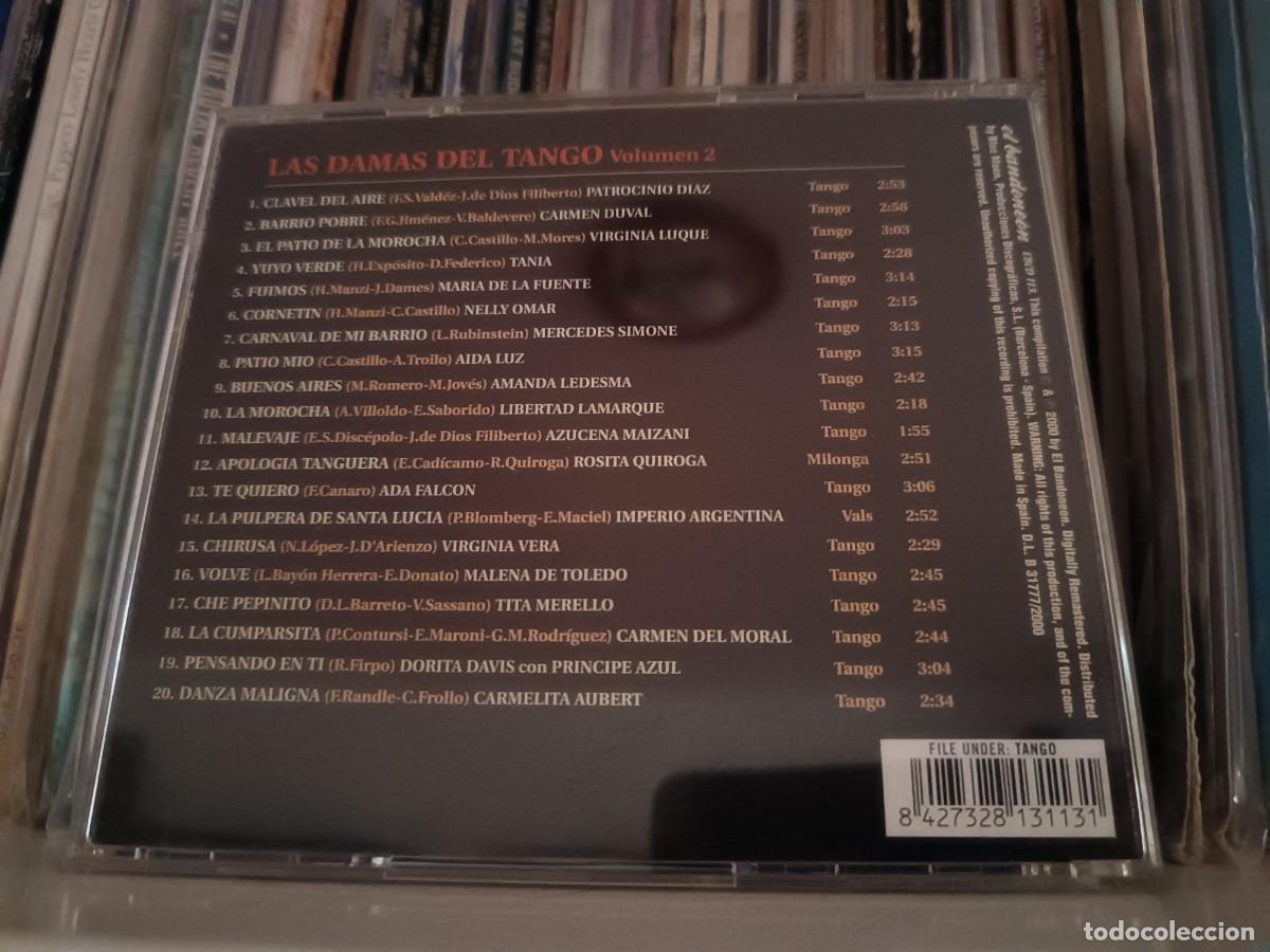 CDs de m&uacute;sica: Various &lrm;&ndash; Las Damas Del Tango - Volumen 2 - CD Spain 2000 - Foto 2