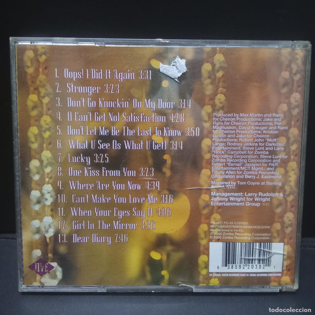 CDs de m&uacute;sica: BRITNEY SPEARS &ndash; Oops!...I Did It Again- CD - Foto 2