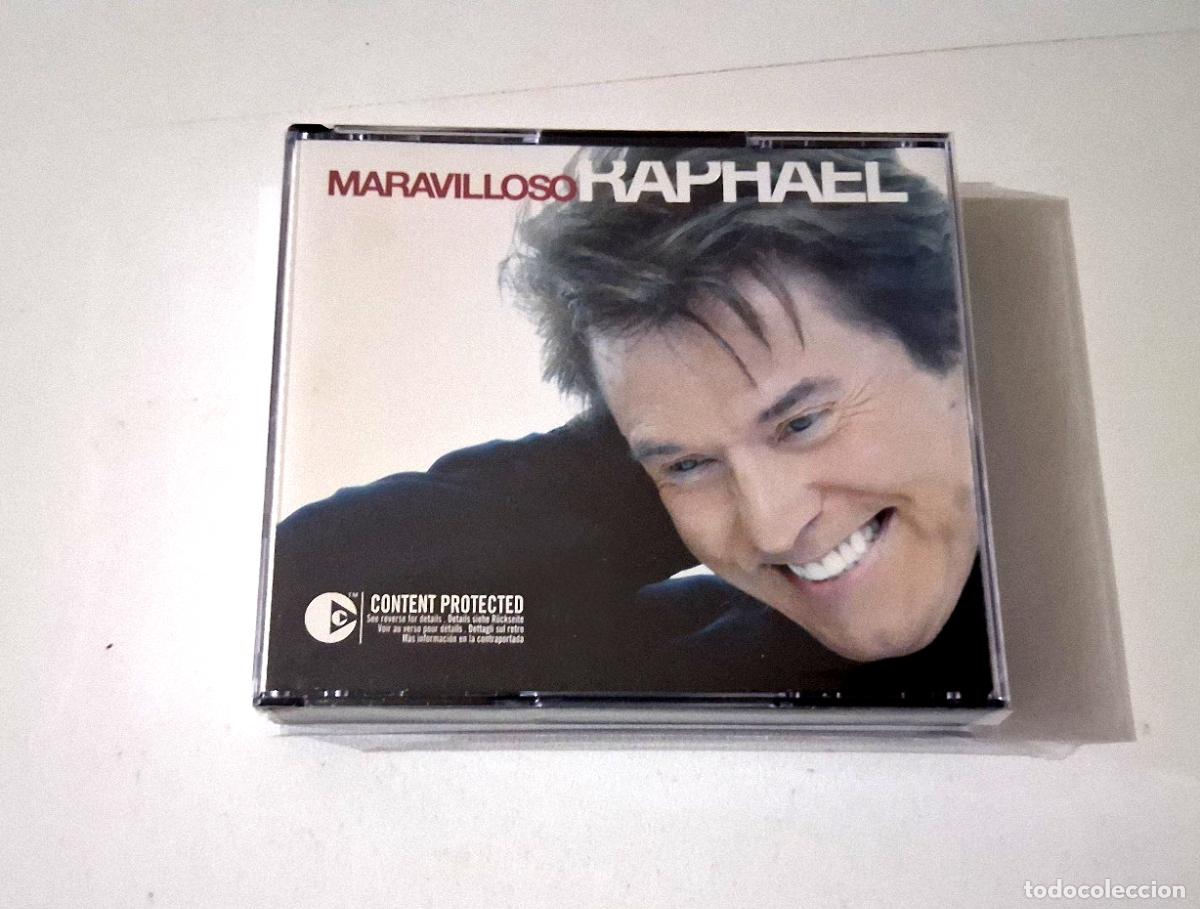 CDs de m&uacute;sica: RAPHAEL &rdquo;MARAVILLOSO RAPHAEL&rdquo; 2CD 36 TRACKS + DVD CD - Foto 1