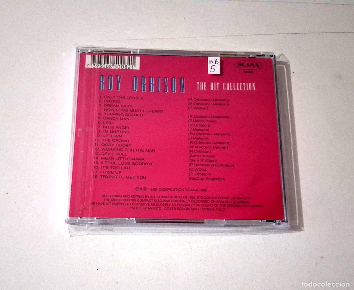 CDs de m&uacute;sica: ROY ORBISON &rdquo;THE HIT COLLECTION&rdquo; CD 18 TRACKS - Foto 2