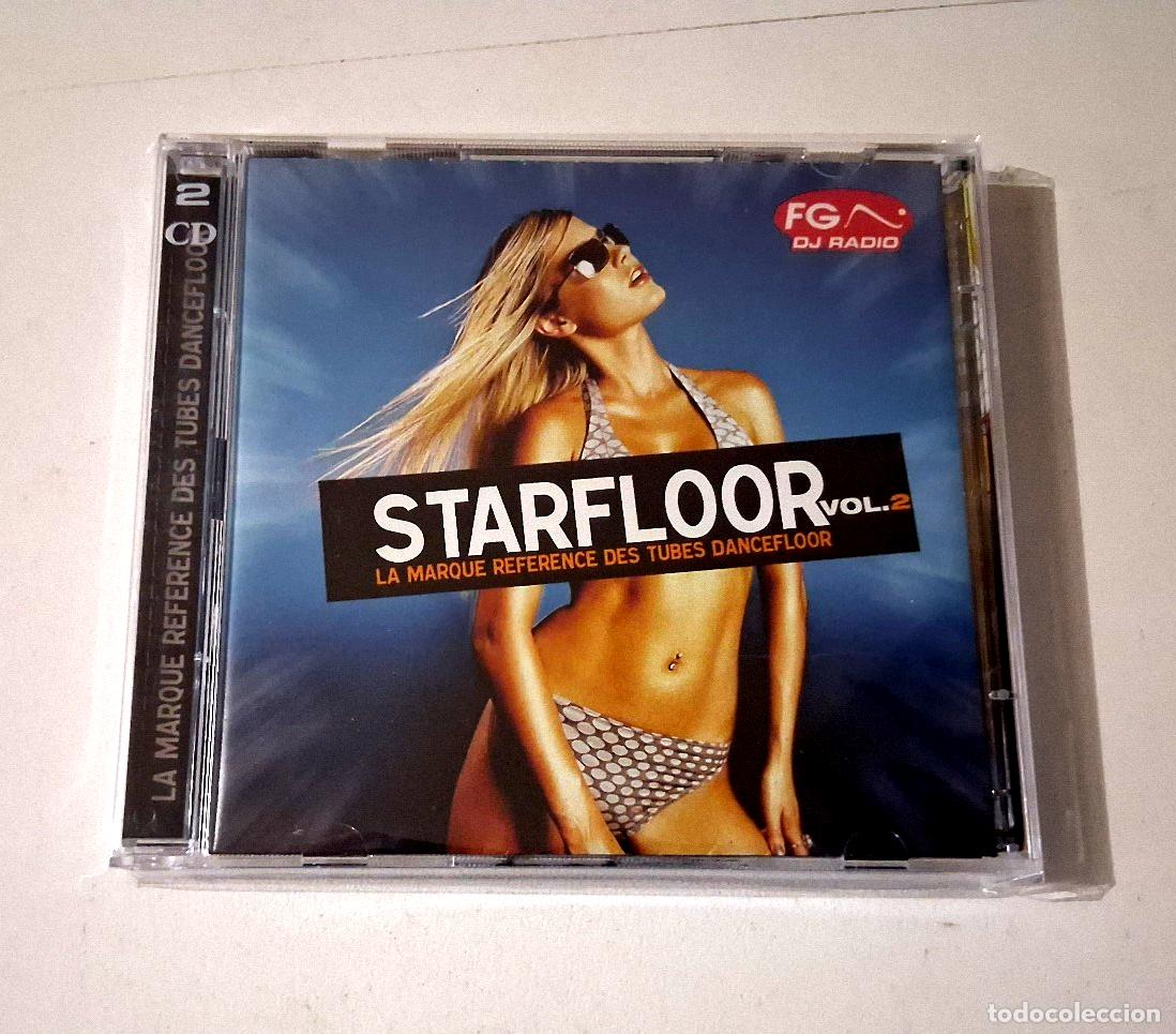 CDs de m&uacute;sica: CD &rdquo;STARFLOOR VOL 2&rdquo; 2CD 44 TRACKS CD LA MARQUE REFERENCE DES TUBES DANCEFLOOR - Foto 1