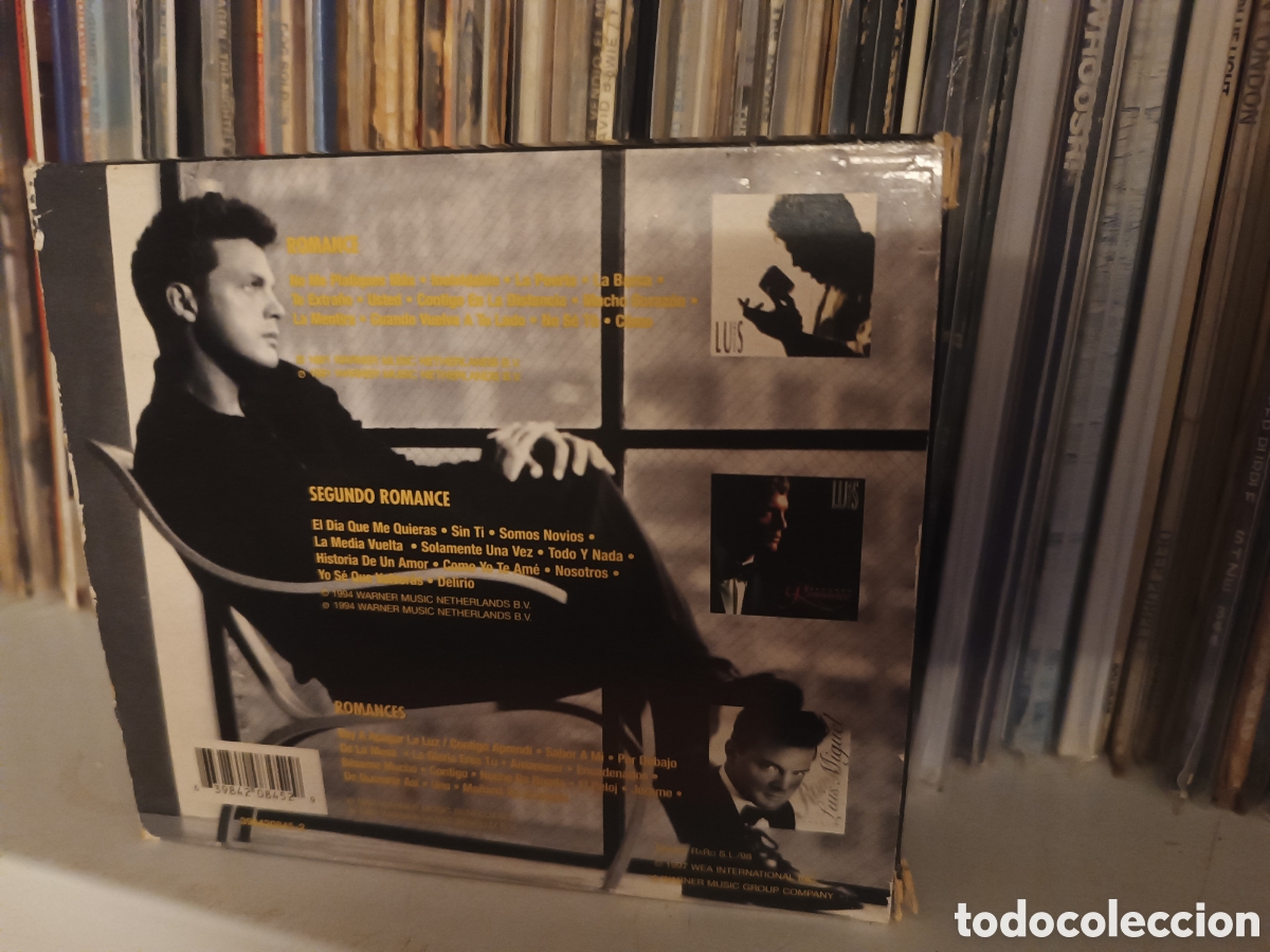 CDs de m&uacute;sica: LUIS MIGUEL - TODOS LOS ROMANCES - CD 1997 - Foto 2