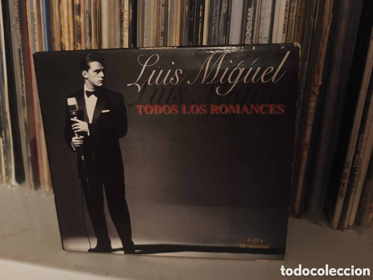CDs de m&uacute;sica: LUIS MIGUEL - TODOS LOS ROMANCES - CD 1997 - Foto 1