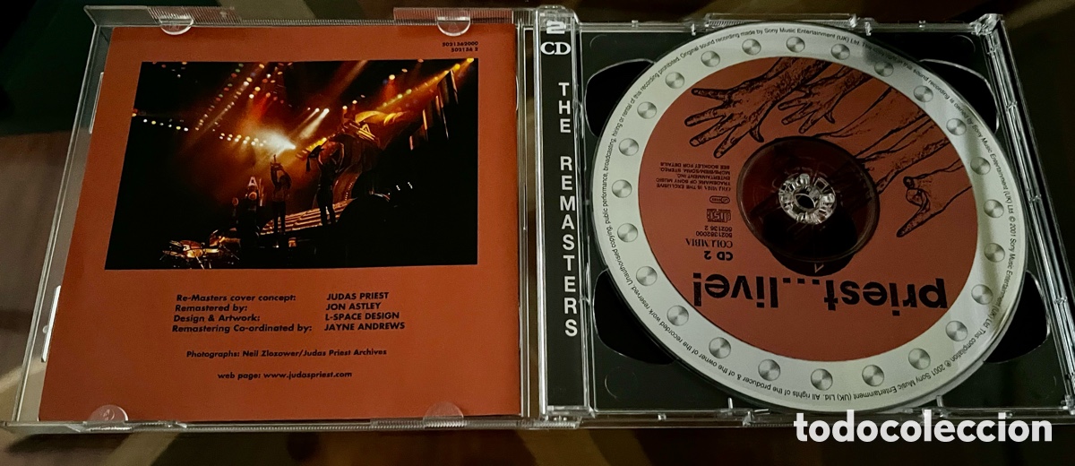 CDs de m&uacute;sica: JUDAS PRIEST - Priest Live - Foto 2