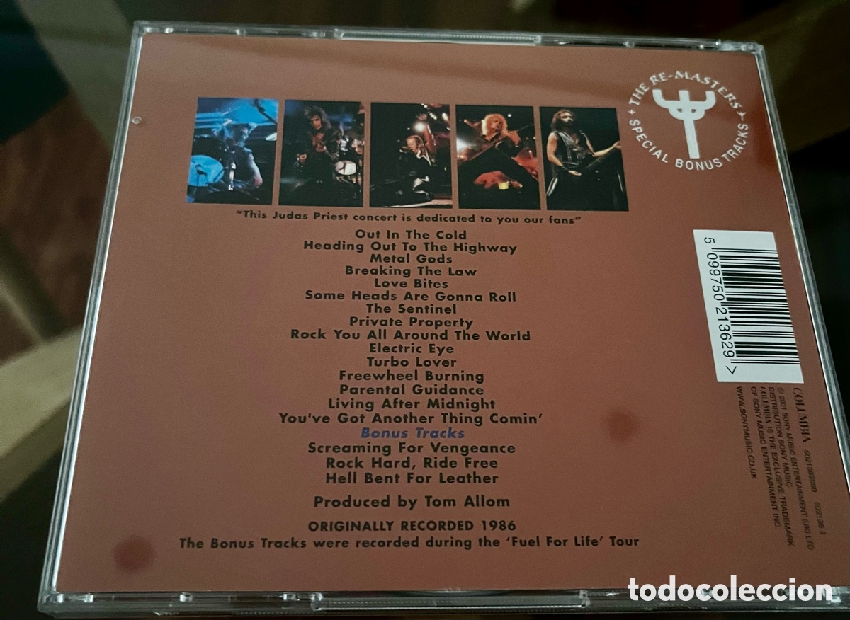 CDs de m&uacute;sica: JUDAS PRIEST - Priest Live - Foto 3