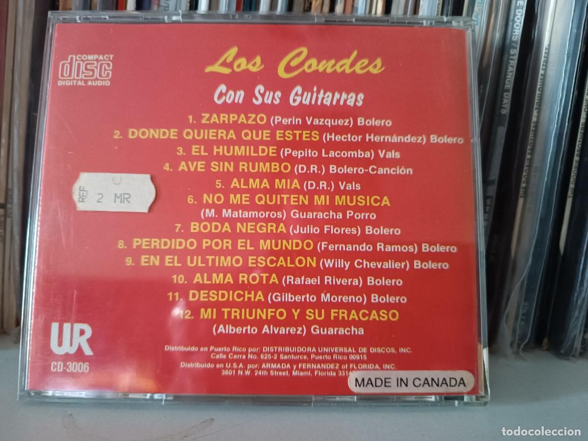 CDs de m&uacute;sica: LOS CONDES CON SUS GUITARRAS - cd Canada - Foto 2
