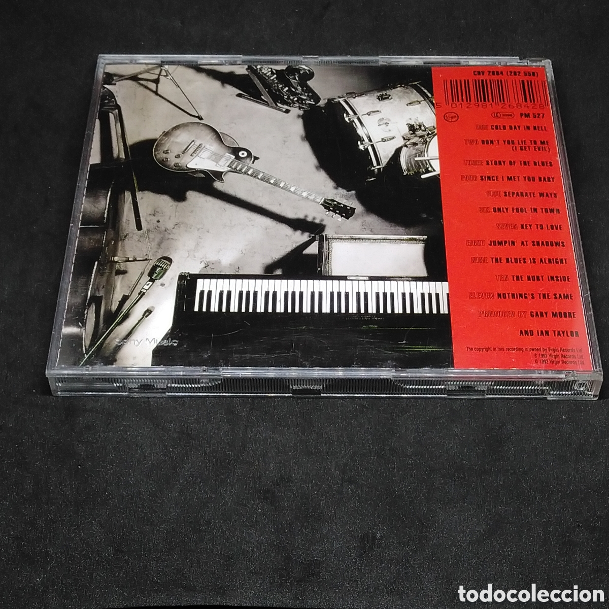 CDs de m&uacute;sica: GARY MOORE - AFTER HOURS - 1992 - CD - DISCO VERIFICADO - Foto 2