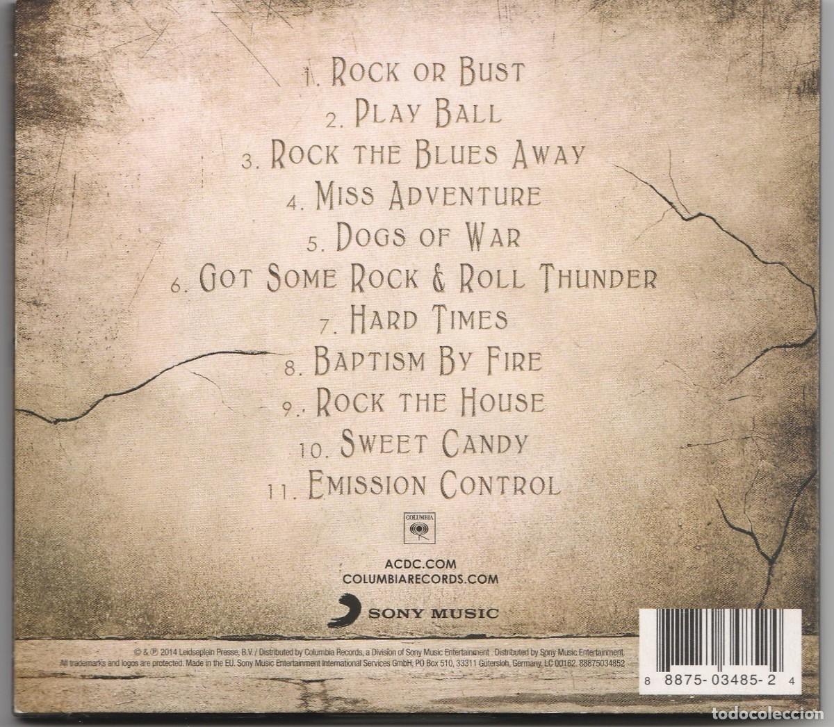 CDs de m&uacute;sica: CD AC DC - ROCK OR BUST - DIGIPACK - Foto 2