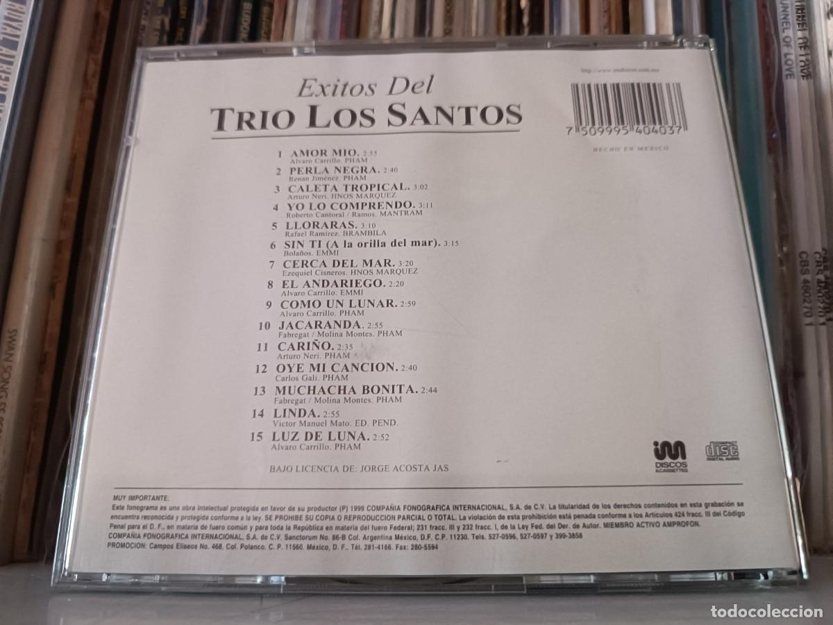 CDs de m&uacute;sica: Exitos del Trio Los Santos - cd mexico - Foto 2