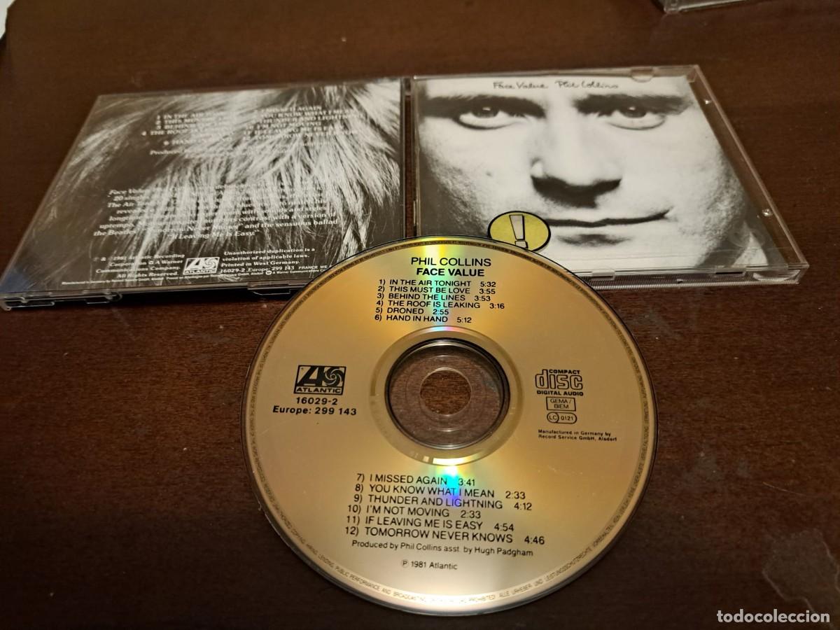 CDs de m&uacute;sica: PHIL COLLINS - CD - FACE VALUE - GENESIS - Foto 1