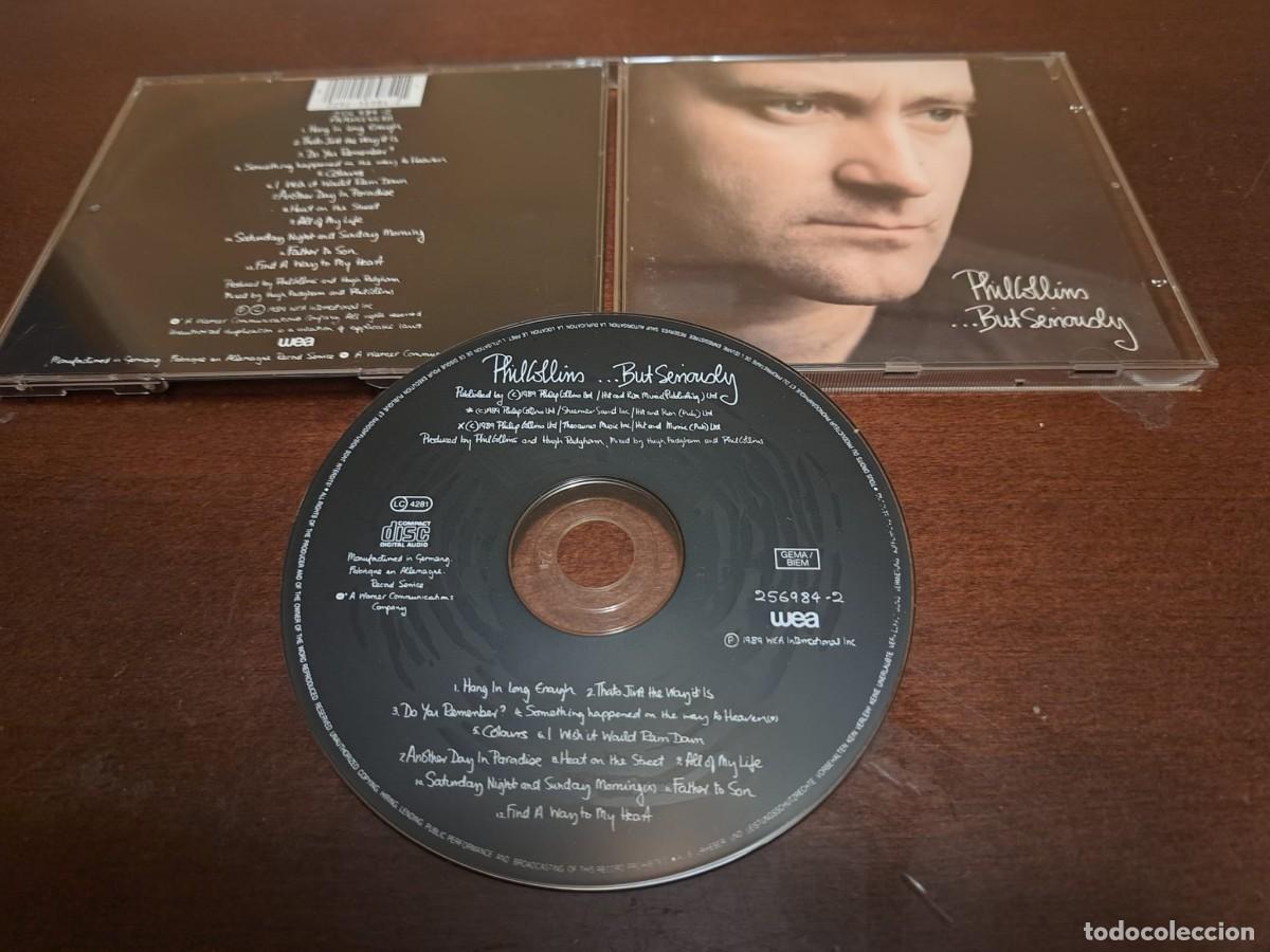 CDs de m&uacute;sica: PHIL COLLINS - CD - BUT SERIOUSLY - GENESIS - Foto 1