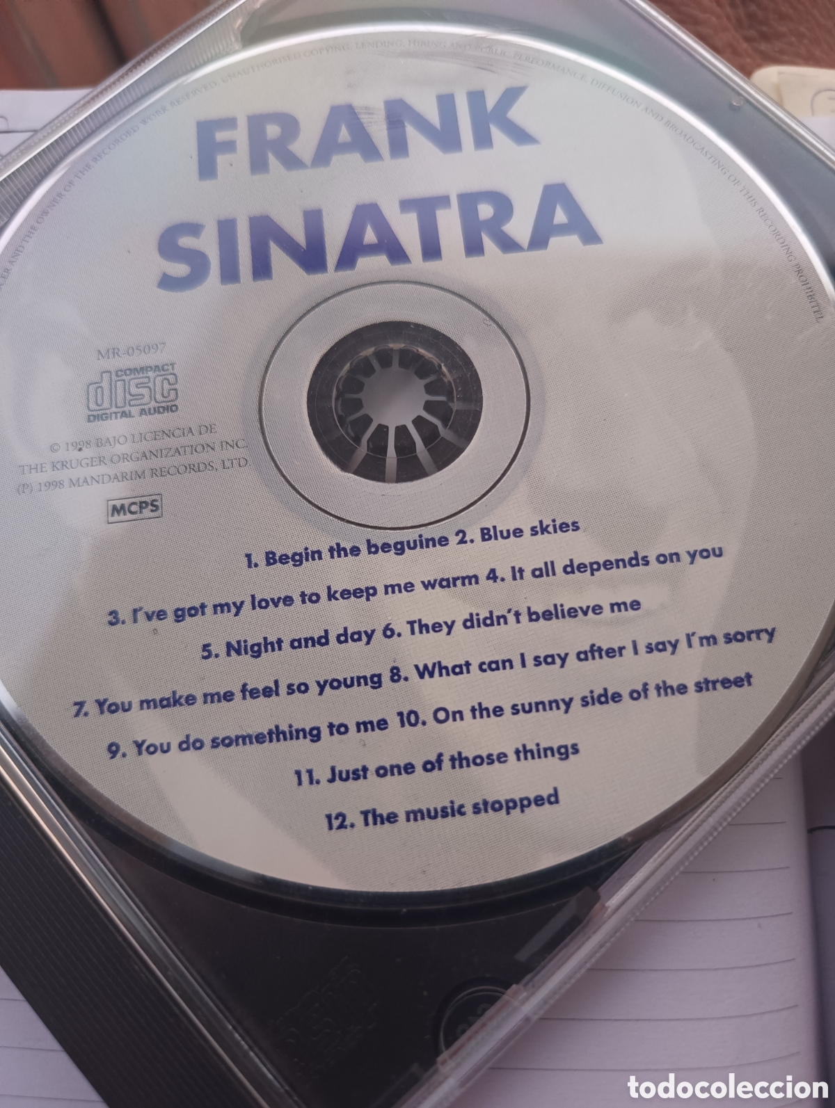 CDs de m&uacute;sica: Frank Sinatra Canciones historicas - Foto 4