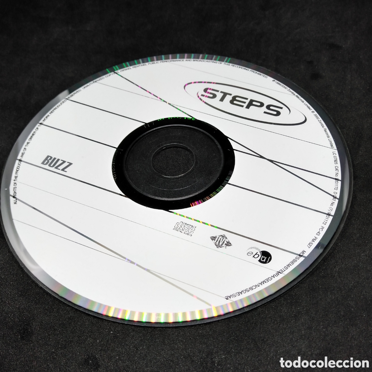 CDs de m&uacute;sica: STEPS - BUZZ - 2000 - CD - DISCO VERIFICADO - Foto 6