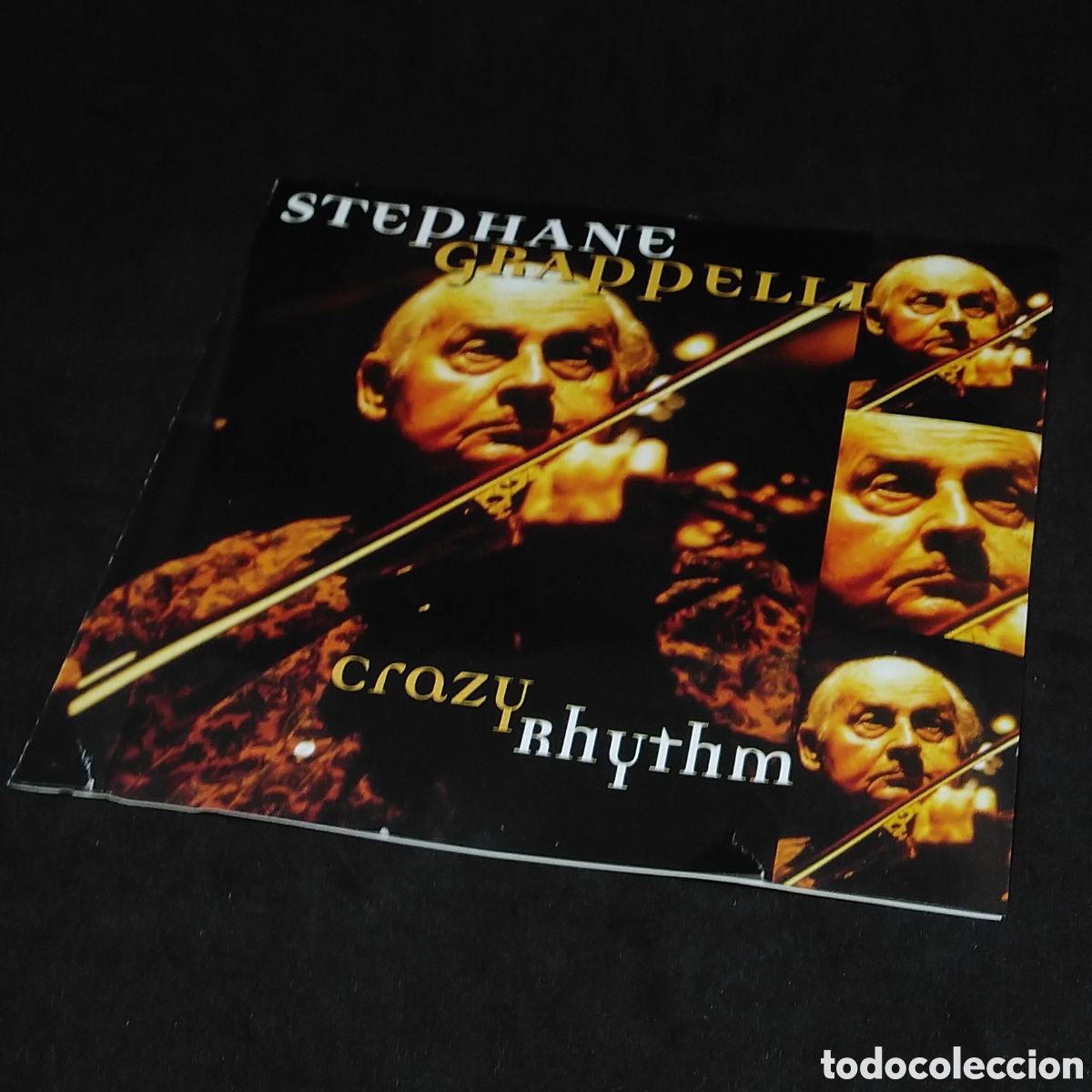 CDs de m&uacute;sica: STEPHANE GRAPPELLI - CRAZY RHYTHM - 2000 - DISCO VERIFICADO - Foto 3