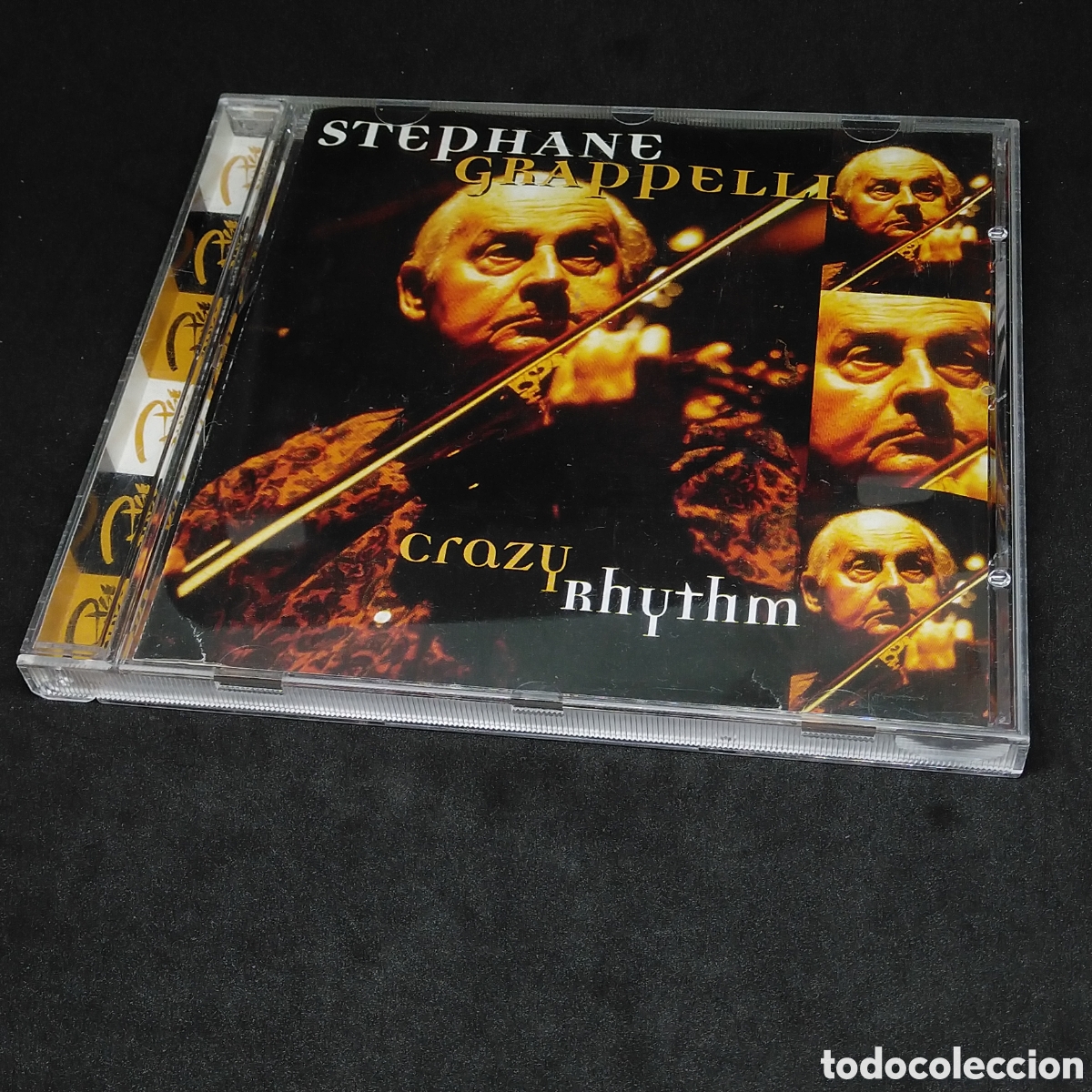 CDs de m&uacute;sica: STEPHANE GRAPPELLI - CRAZY RHYTHM - 2000 - DISCO VERIFICADO - Foto 1