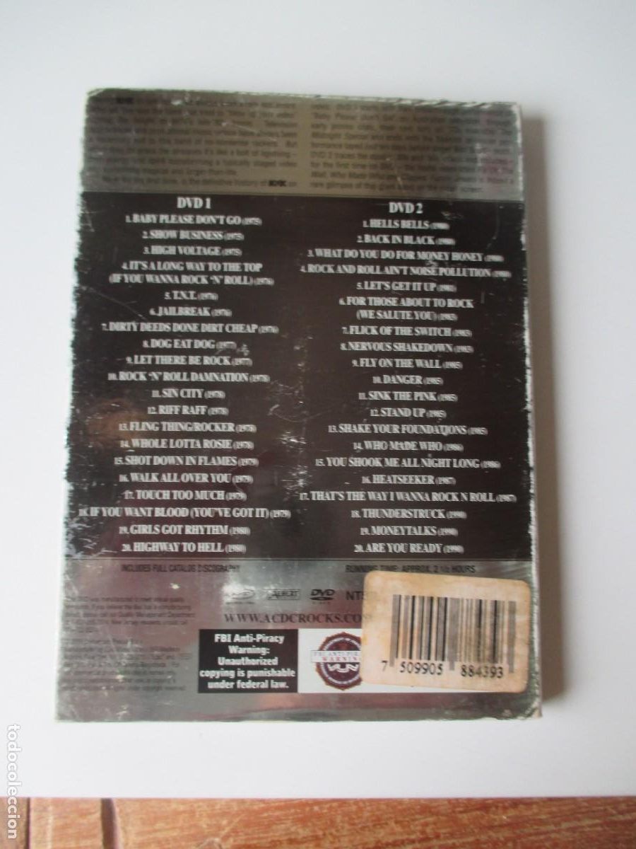 CDs de m&uacute;sica: AC-DC Back Tracks Z454 - Foto 2