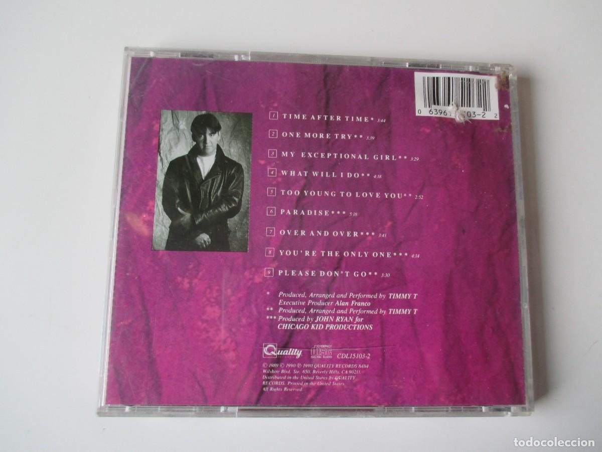 CDs de m&uacute;sica: TIMMY T Time after time (CD ) Z466 - Foto 2