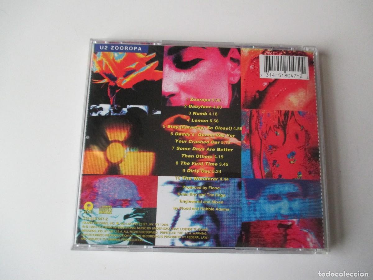 CDs de m&uacute;sica: U2 Zooropa ( CD ) Z481 - Foto 2
