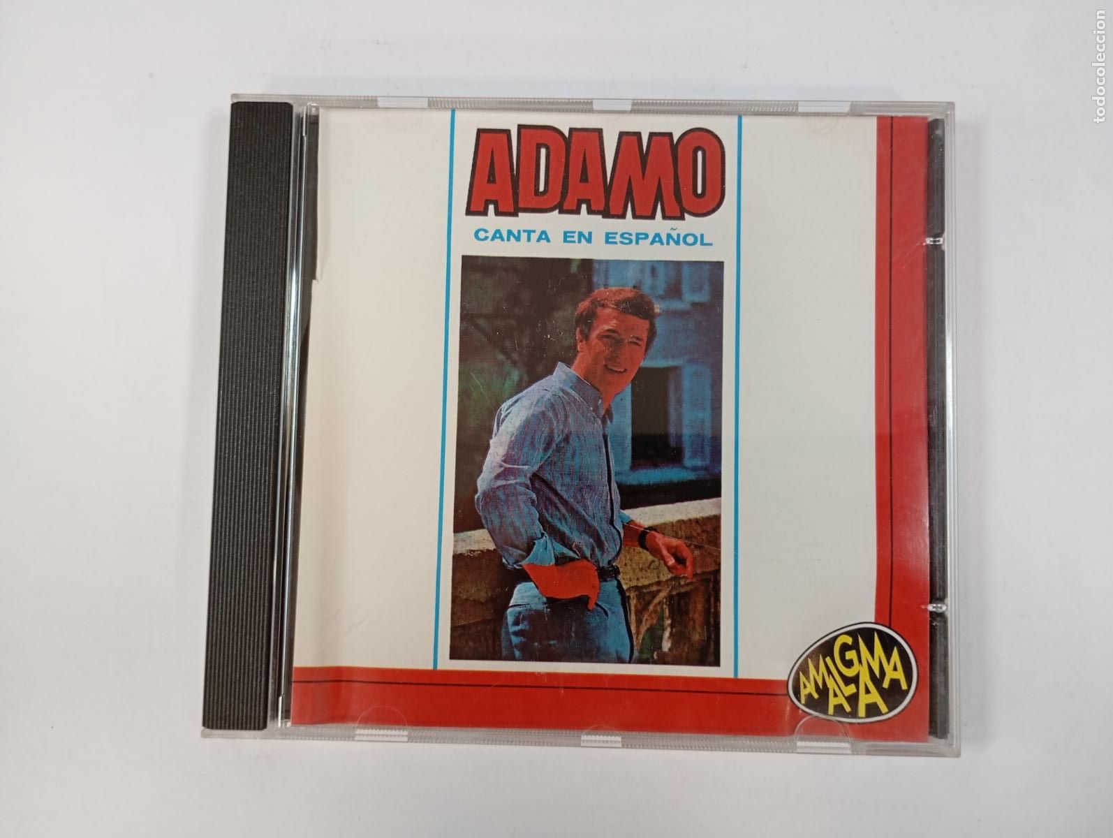 CDs de m&uacute;sica: ADAMO CANTA EN ESPA&Ntilde;OL. CD. TDKCD12 - Foto 1