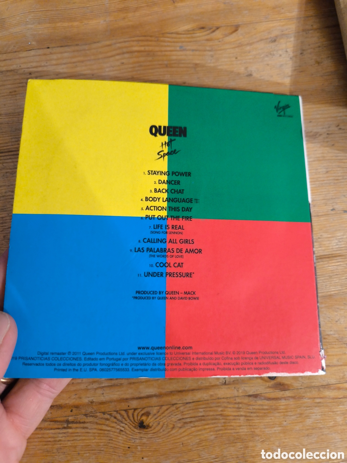 CDs de m&uacute;sica: Cd Queen Hot Space 1982 - Foto 2