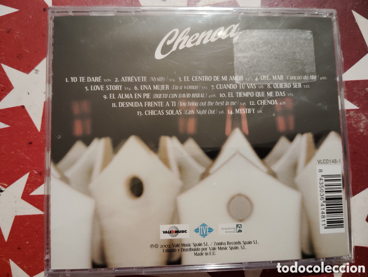 CDs de m&uacute;sica: CHENOA - CHENOA , 2002 ESPA&Ntilde;A / CD NUEVO Y PRECINTADO. - Foto 2