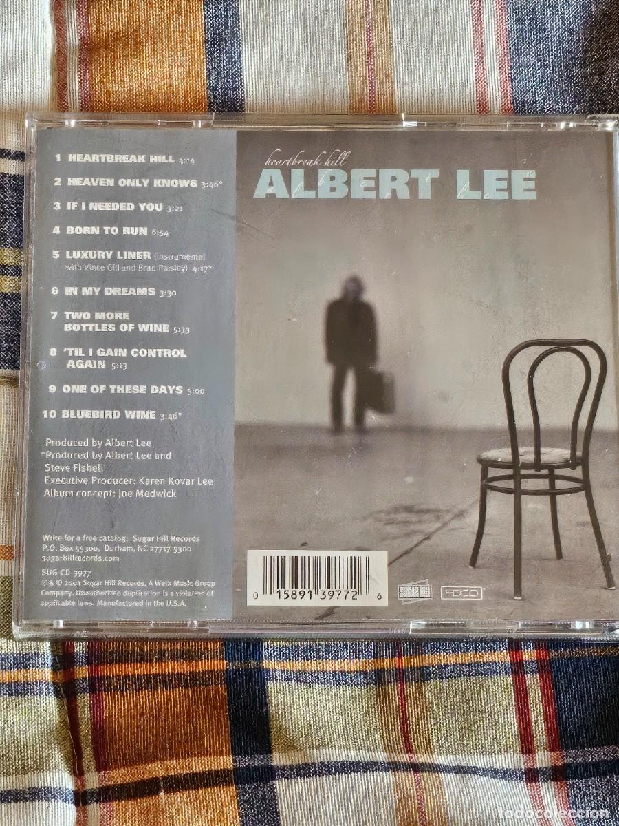 CDs de m&uacute;sica: ALBERT LEE HEARTBREAK HILL - Foto 2